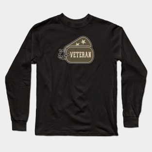 Veteran Dogtag Long Sleeve T-Shirt